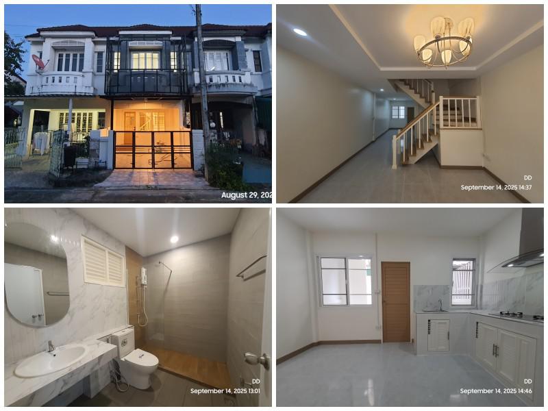 DD#0100 ขายทาวน์เฮ้าส์ รีโนเวท โครงการบุศรินทร์ L&H สันทราย เชียงใหม่